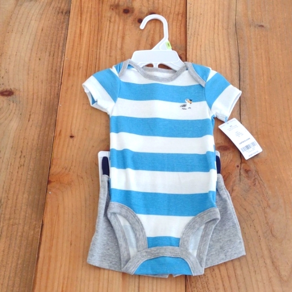 Carter's Baby 2 Piece Short Set Size 3 mos NWT